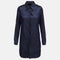 Raw Silk Shirtdress